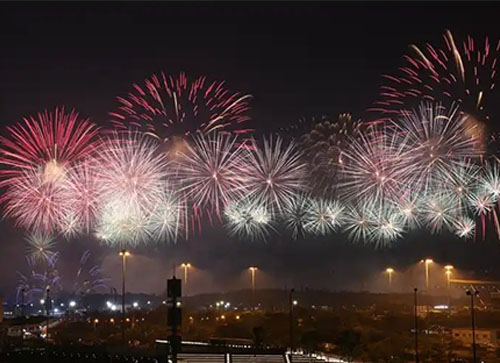 巨野县焰火晚会